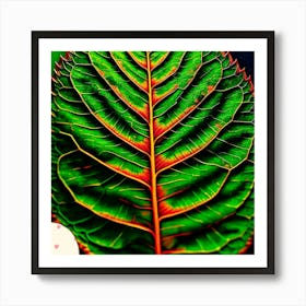 Elm leaf 1 Art Print