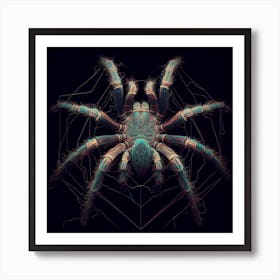 Tiger Spider Tarantula Art Print