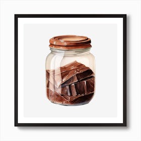 Chocolate Jar 3 Art Print