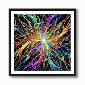 Abstract Fractal Image 12 Art Print