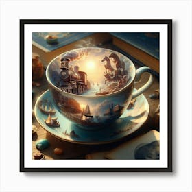 Tea Art 344 Art Print