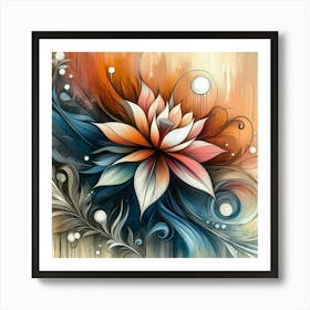 Lotus Flower 4 Art Print