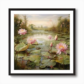 Water Lilies Art Print