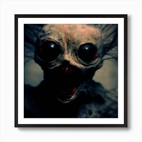 Scream Monster Art Print