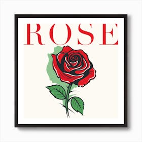 Rose Around Art Print