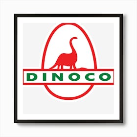 Dinoco Art Print