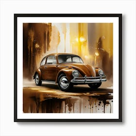 Volkswagen Beetle Art Print