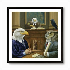 Jurdge Eagle Art Print