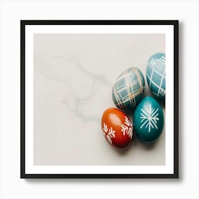 Easter Eggs 11 Art Print