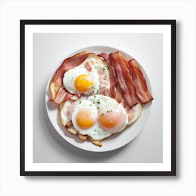 Bacon And Eggs Art Print