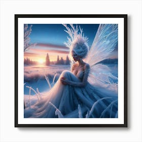 The Ice Queen Art Print