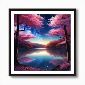 Cherry Blossoms 56 Art Print