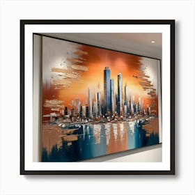 New York City Skyline Art Print