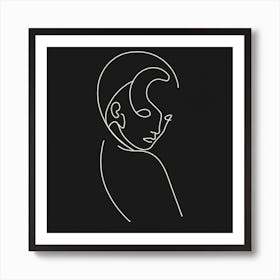 Portrait Of A Woman 53 Art Print