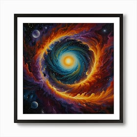 Spiral Galaxy Art Print