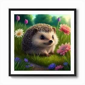 Petals and Prickles Art Print