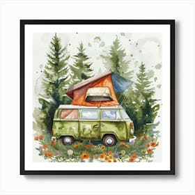 Camper Van 8 Art Print