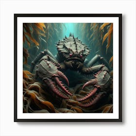 Kelp Crab 2 Art Print