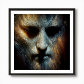 Face Of The Devil Art Print