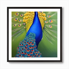 Peacock 1 Art Print