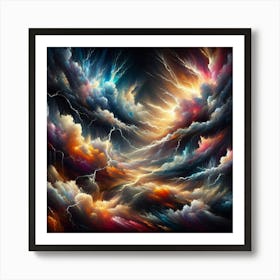 Abstract Painting 77 Art Print