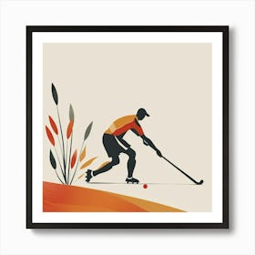 Field Hockey Art Print