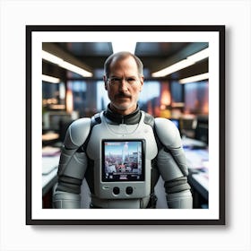 Steve Jobs 51 Art Print