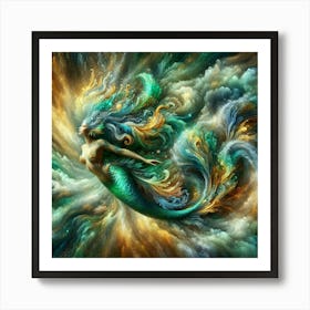 Mermaid 81 Art Print