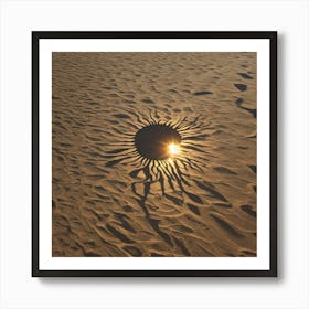 Sun In The Sand Art Print