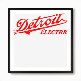 Detroit Electric Art Print