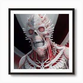 Skeleton 2 Art Print