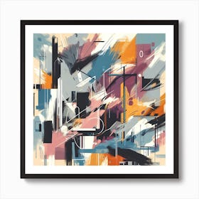 Abstract Painting 27 Art Print