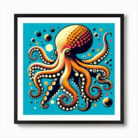 Octopus 5 Art Print