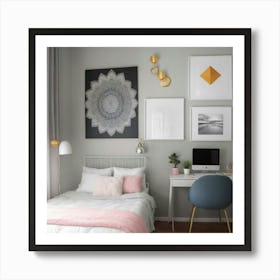 Teen Bedroom Art Print