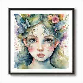 Fairy Girl Art Print