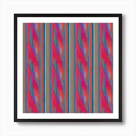 Striped Pattern Art Print