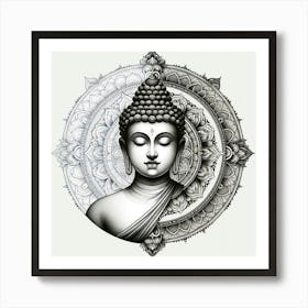 Buddha 91 Art Print
