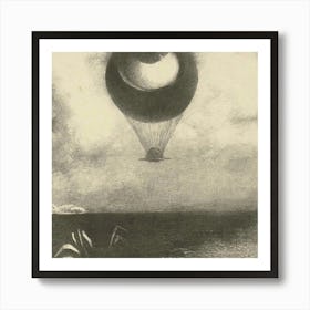 Balloon In The Sky Art Print