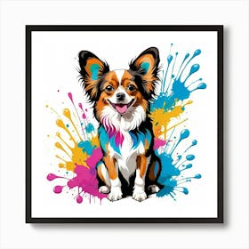 Graffiti Papillon Art Print