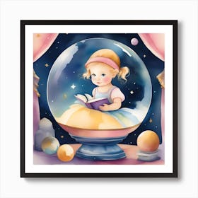 In The Crystal Ball Art Print