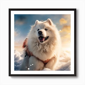 Samoyed Art Print