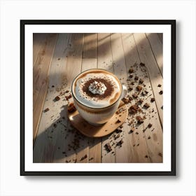 Morning Latte Art Print