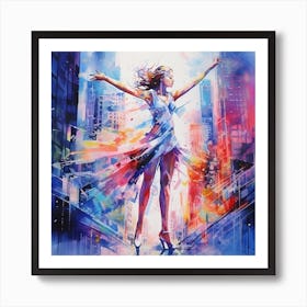 Dancer In The City Art Print