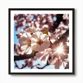 Cherry Blossoms Art Print