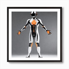 Futuristic Man 111 Art Print