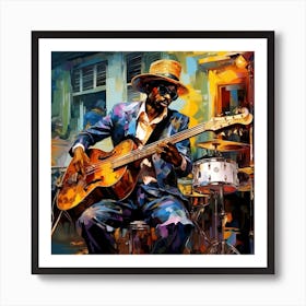 Jazz Musician 15 Art Print