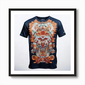 Aztec Warrior Art Print