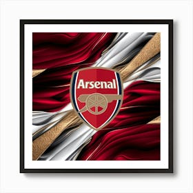 Arsenal F.C Logo Wall Art 12 Art Print