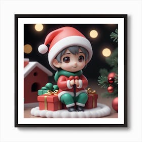 Santa Claus 16 Art Print