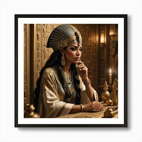 Egyptian Queen 14 Art Print